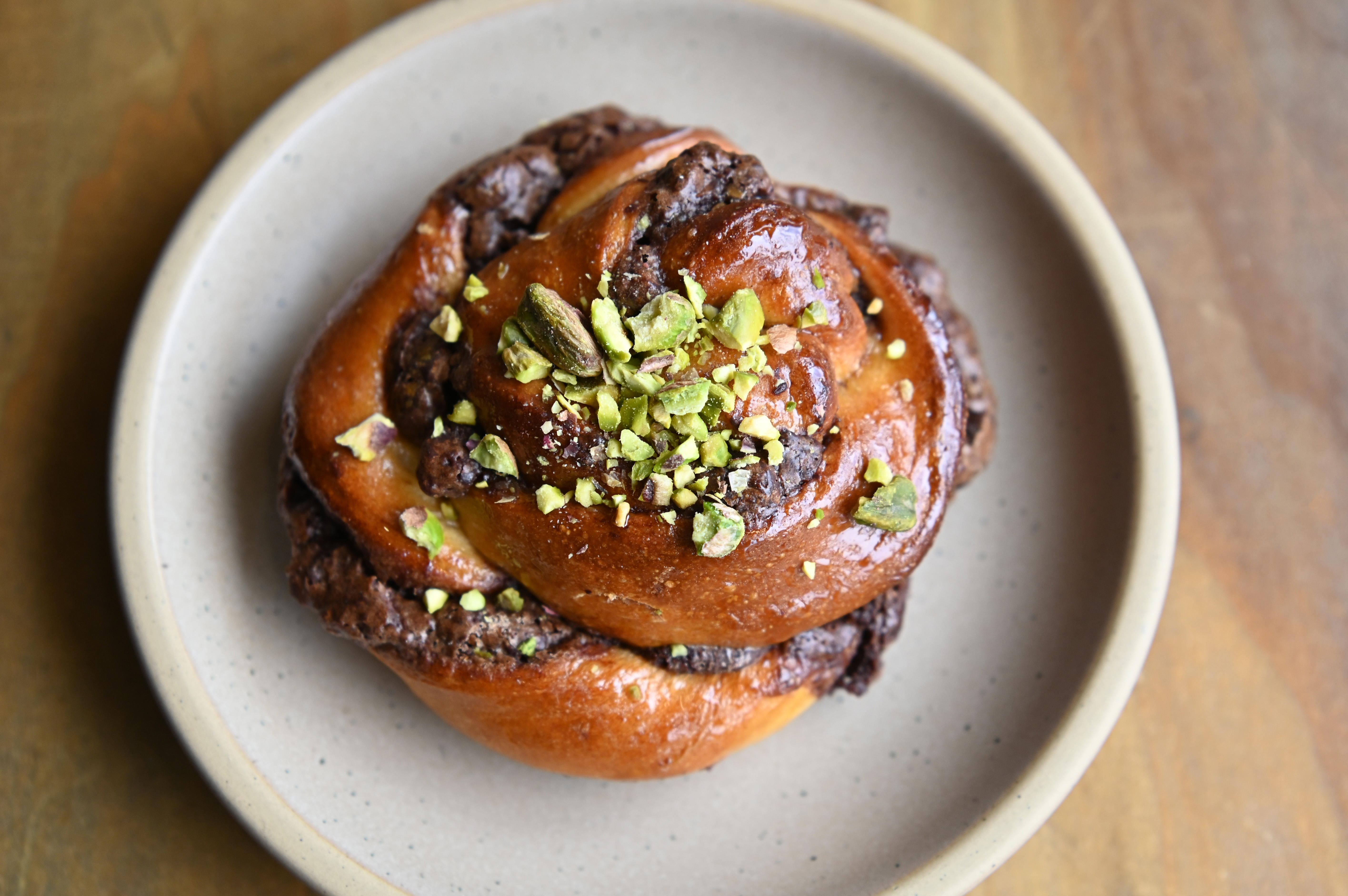 Chocolate Pistachio Babka Swirl